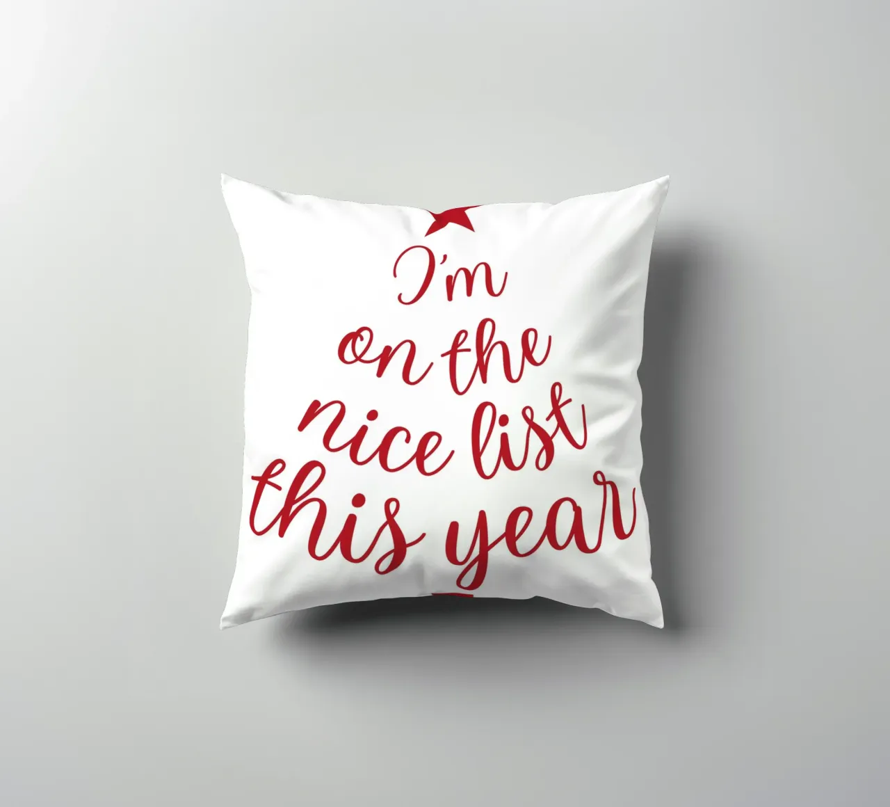 The Nice List cuscino da Dreamer10