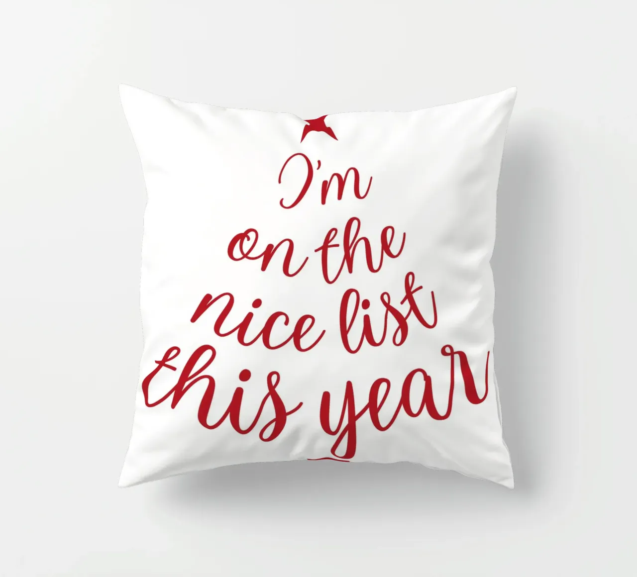 The Nice List cuscino da Dreamer10