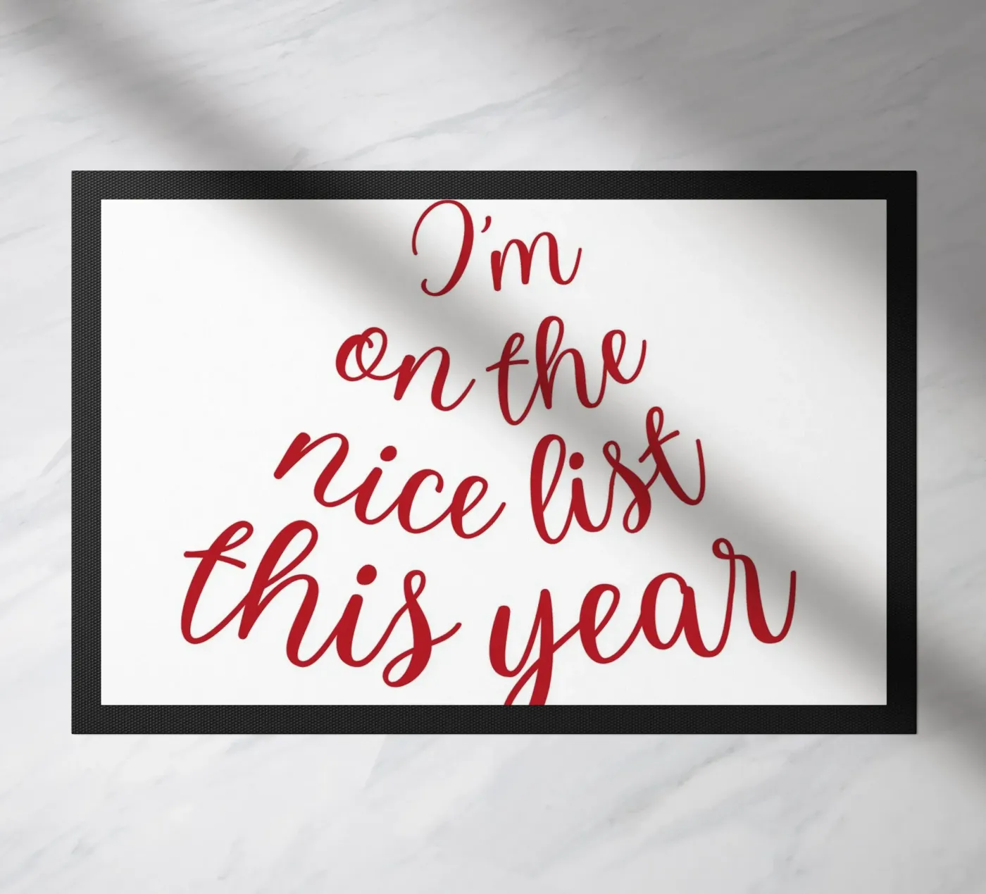 The Nice List doormat by Dreamer10