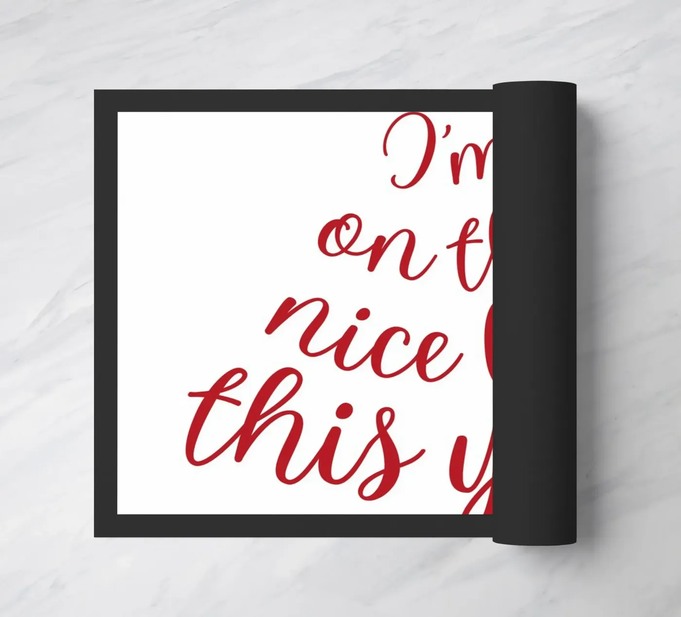 The Nice List doormat by Dreamer10