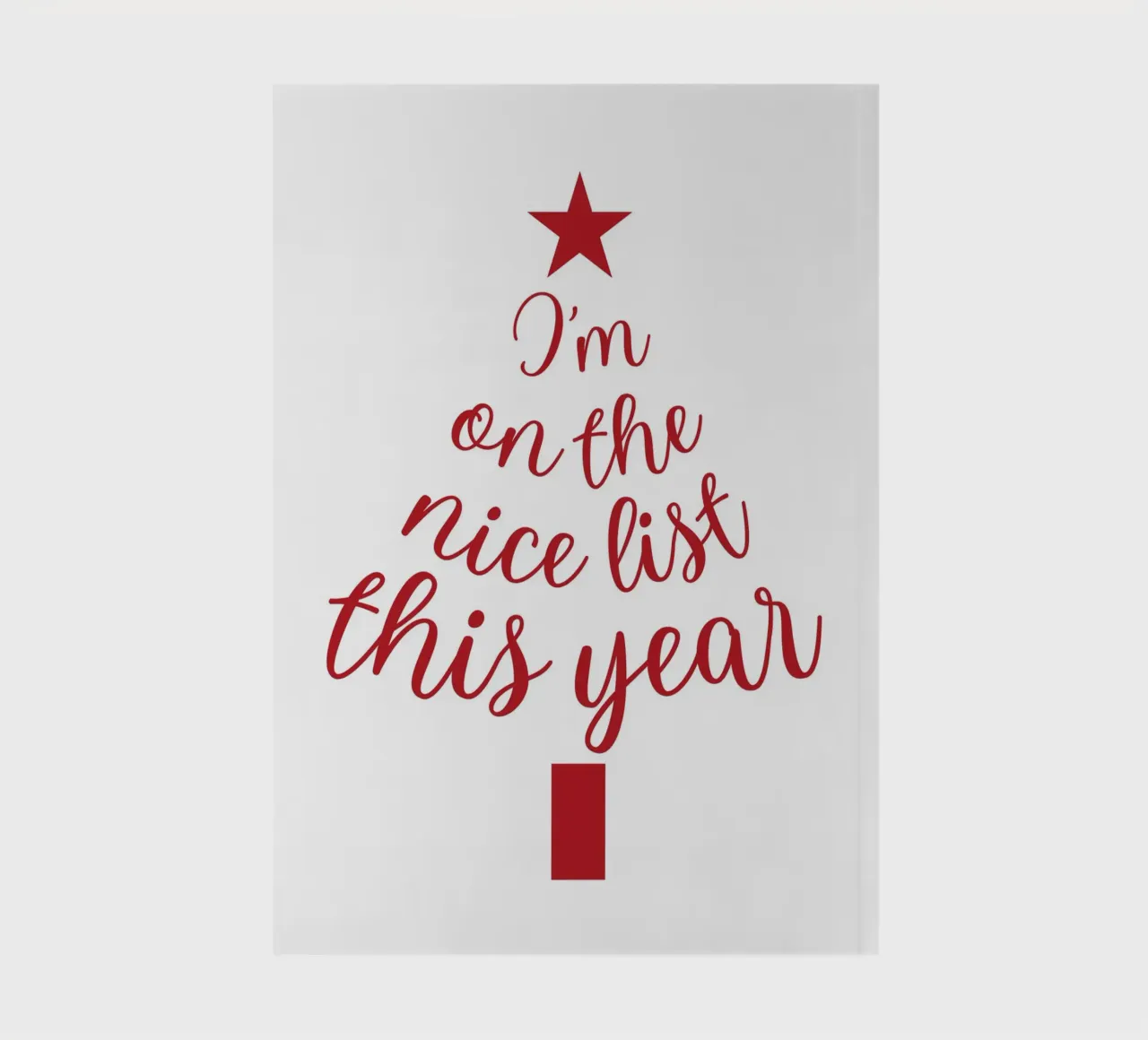 The Nice List notebook by Dreamer10
