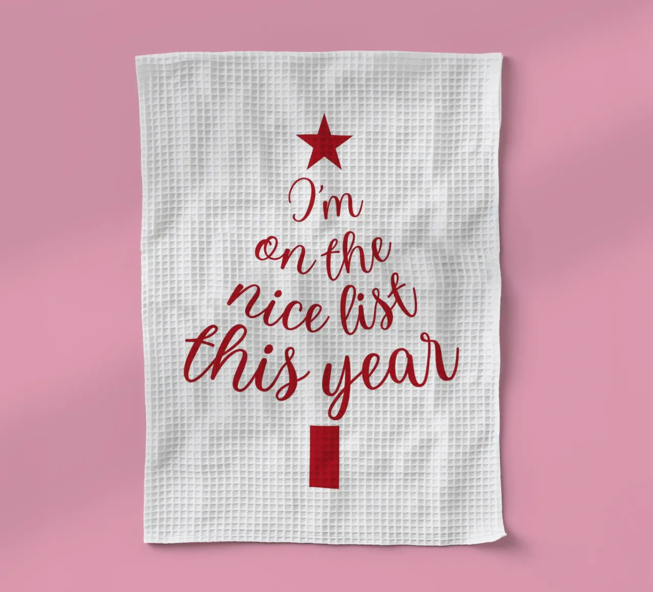 The Nice List canovaccio da cucina da Dreamer10