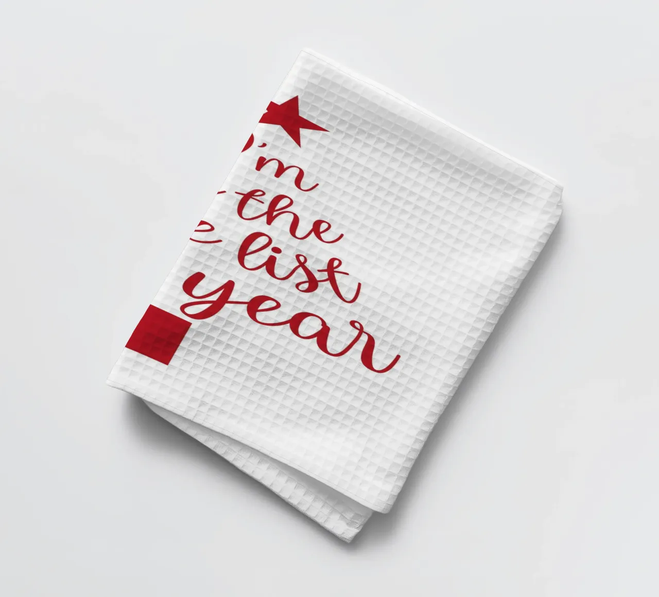 The Nice List canovaccio da cucina da Dreamer10