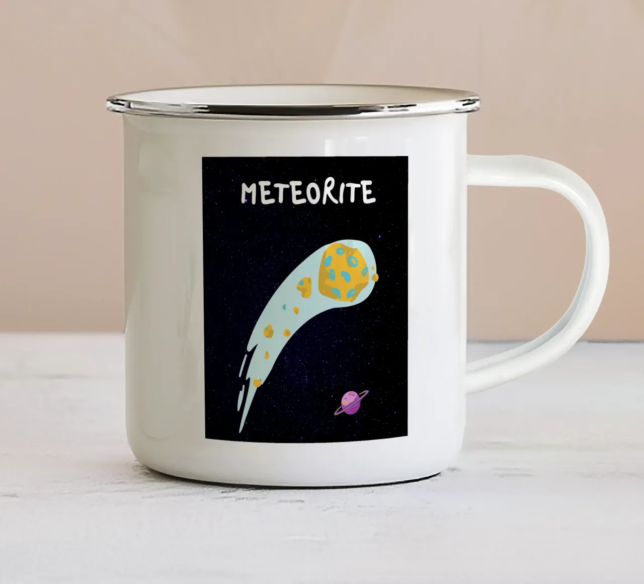Meteorite tazza in smalto da Dreamer10