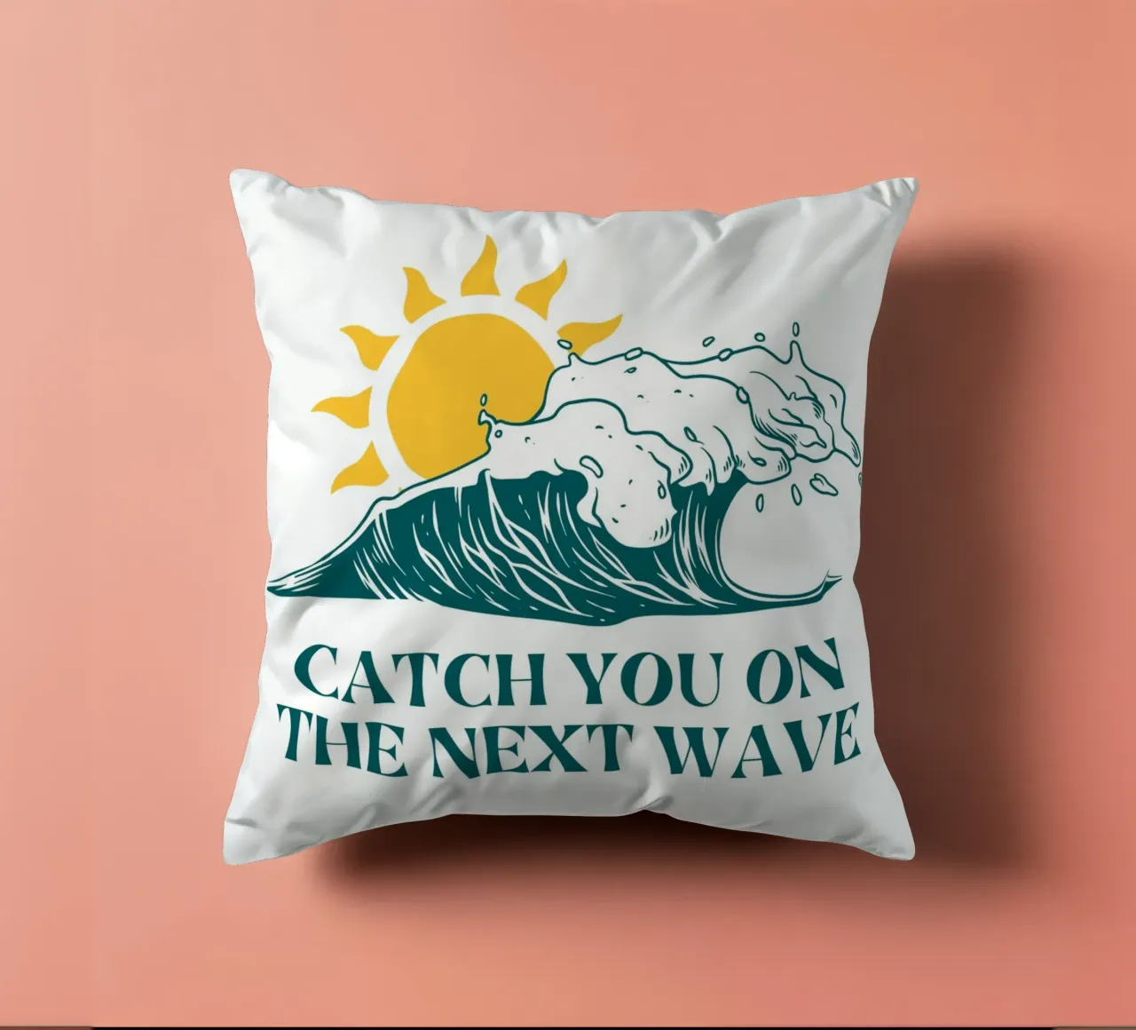 Catch You On The Next Wave cuscino da Dreamer10