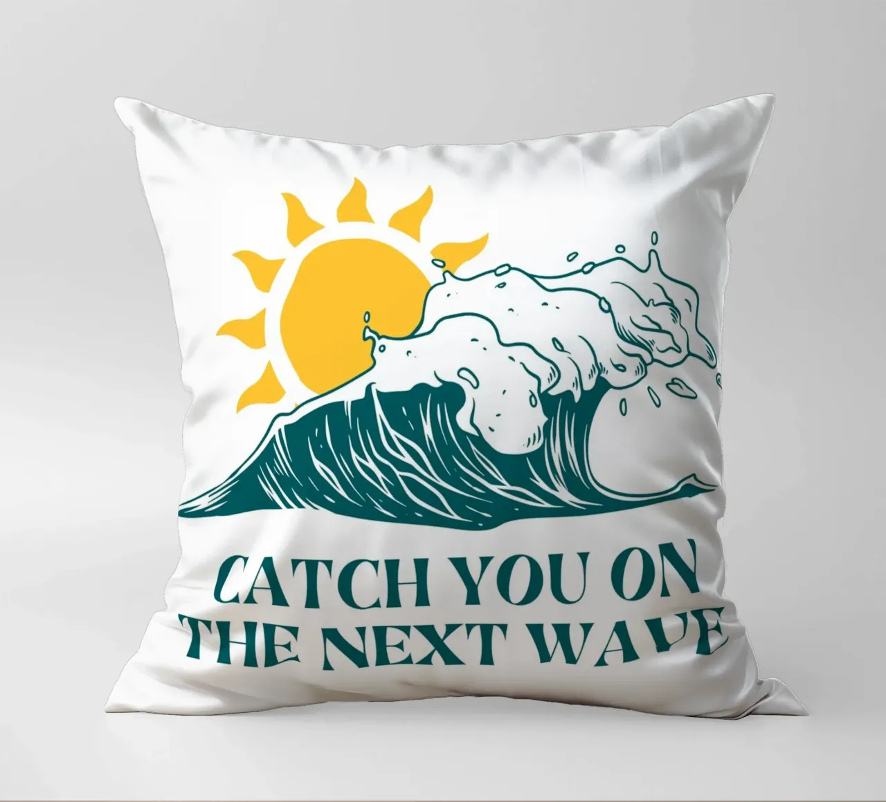 Catch You On The Next Wave cuscino da Dreamer10