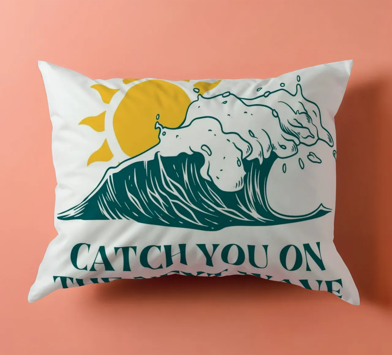 Catch You On The Next Wave cuscino da Dreamer10