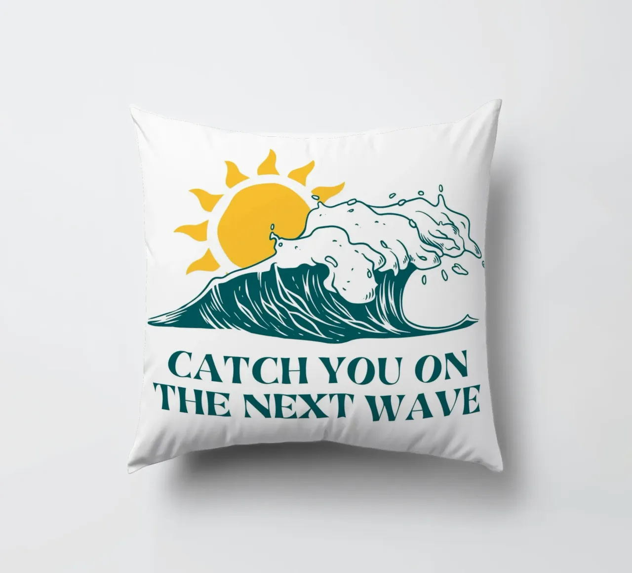 Catch You On The Next Wave cuscino da Dreamer10
