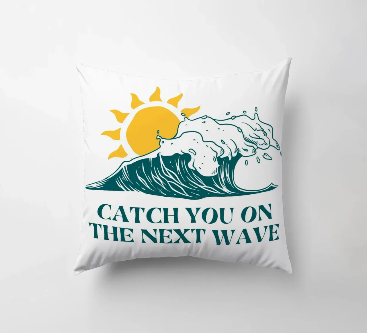 Catch You On The Next Wave cuscino da Dreamer10