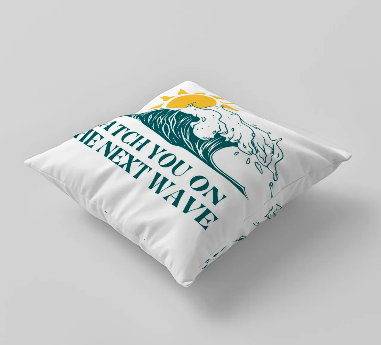 Catch You On The Next Wave cuscino da Dreamer10