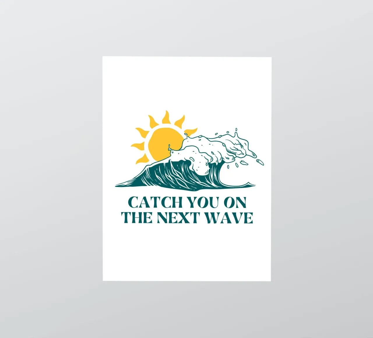 Catch You On The Next Wave adesivo da Dreamer10