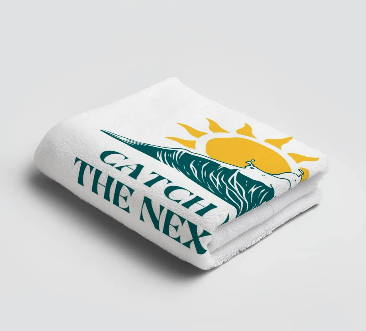 Catch You On The Next Wave asciugamano da bagno da Dreamer10