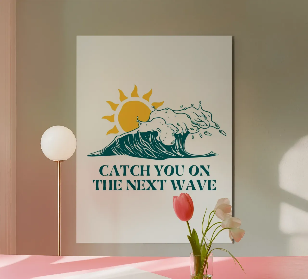 Catch You On The Next Wave alluminio dibond da Dreamer10