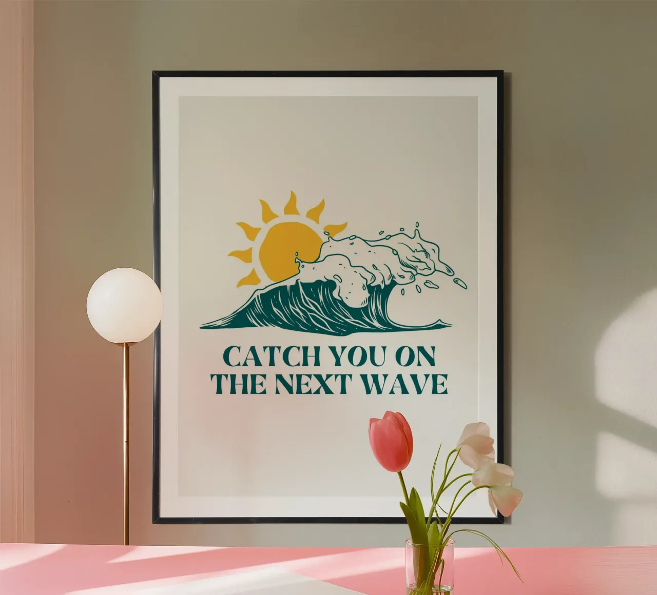 Catch You On The Next Wave carta hahnemühle da Dreamer10