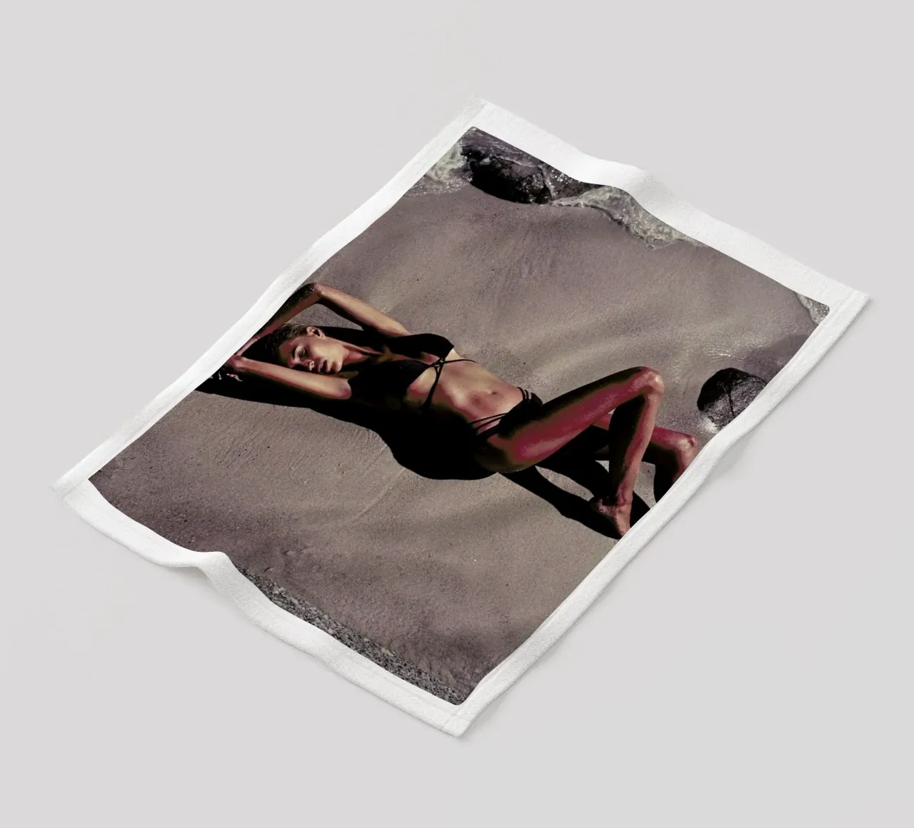 Derry fleecedeken van Marie Bärsch