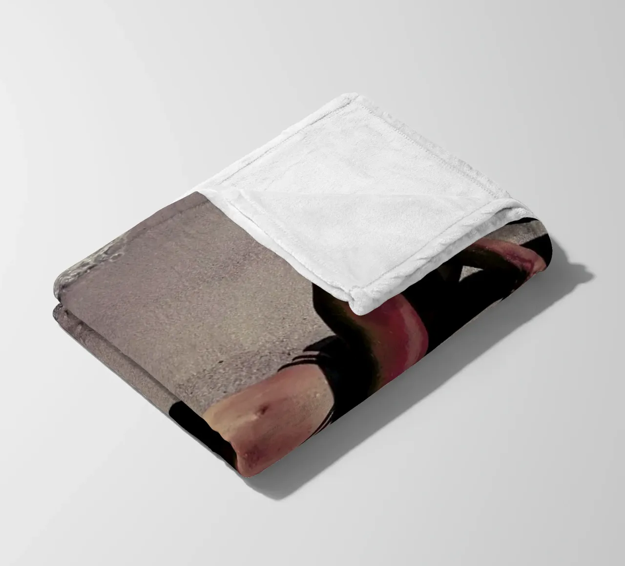 Derry fleecedeken van Marie Bärsch