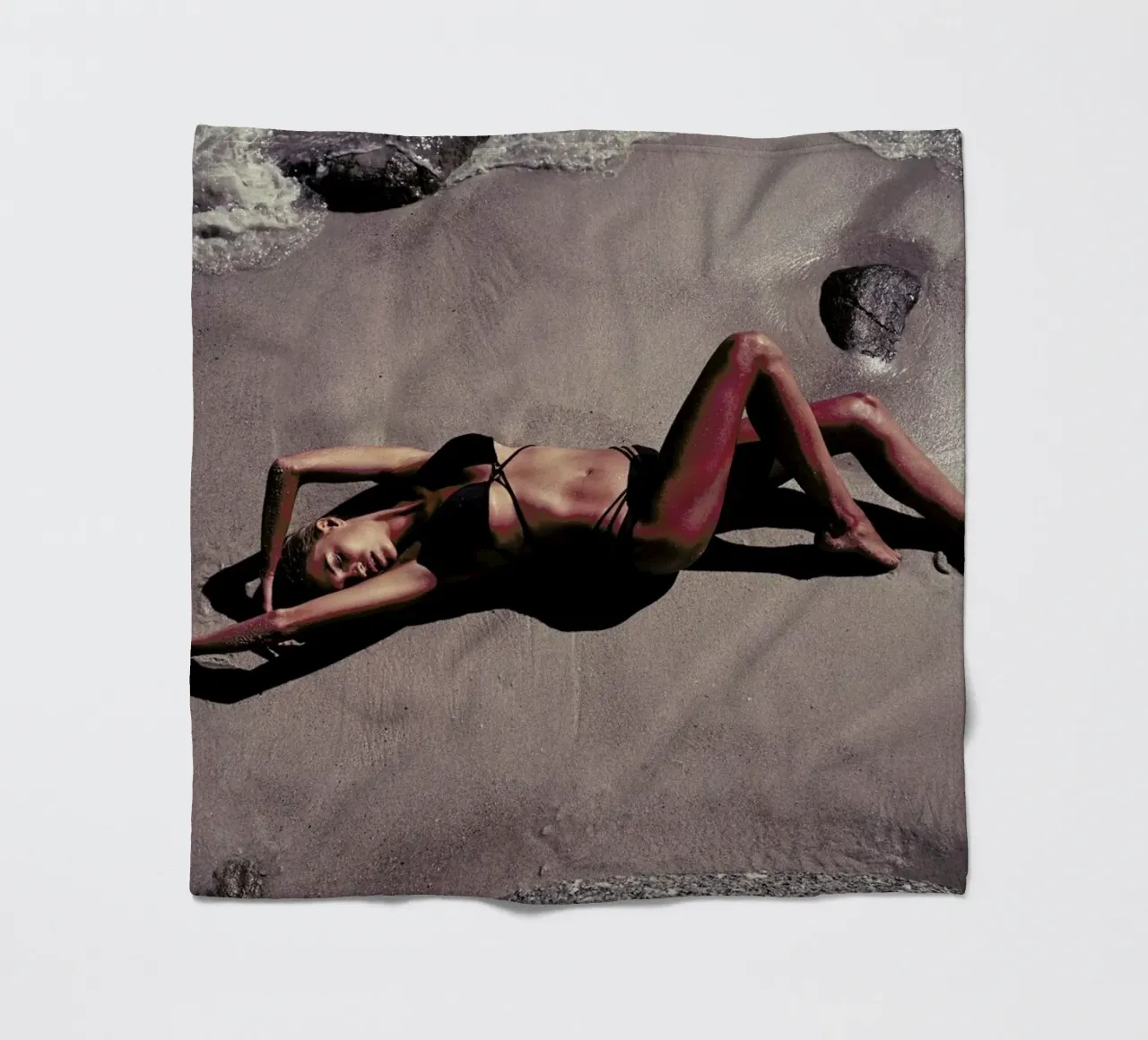 Derry fleecedeken van Marie Bärsch