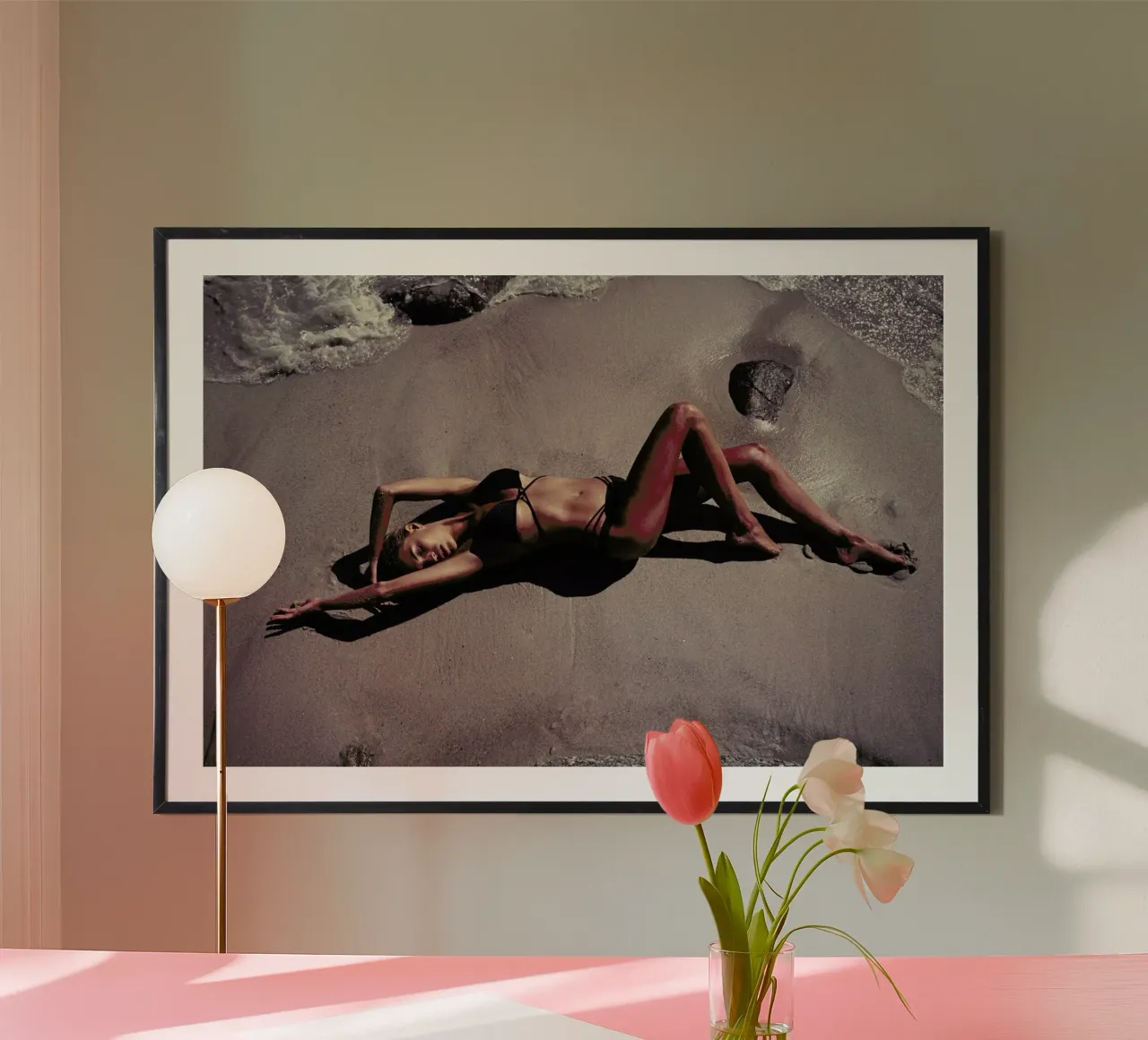 Derry poster con telaio in plastica da Marie Bärsch