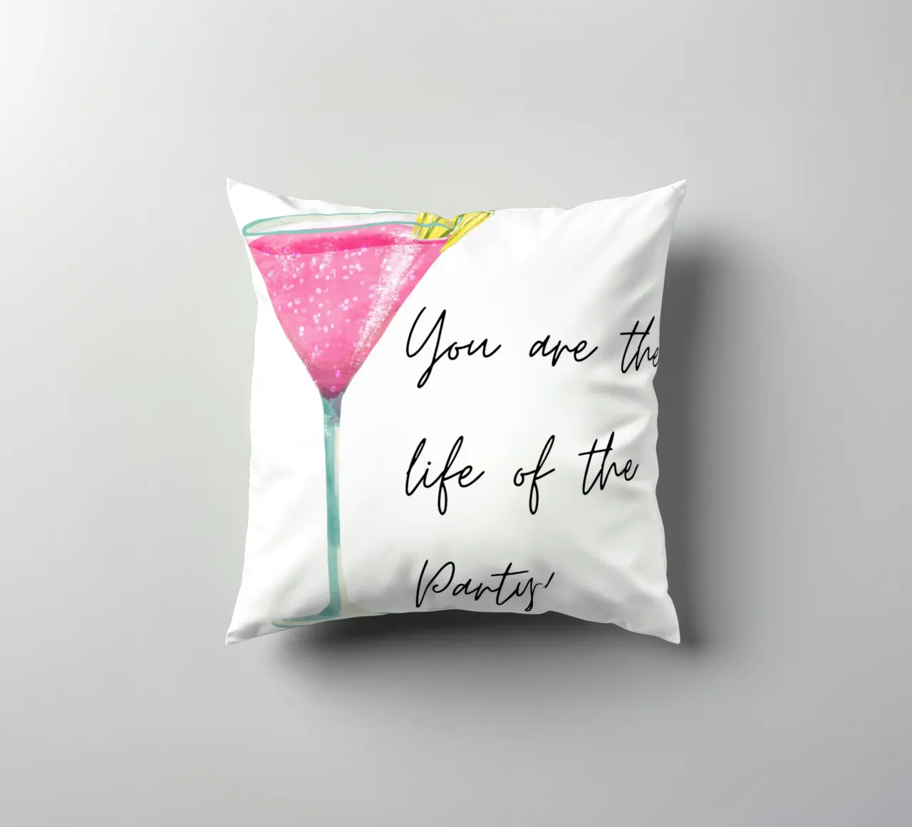 Life Of The Party cuscino da Dreamer10