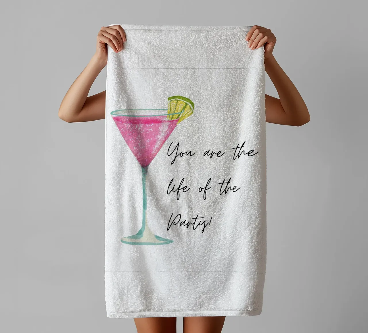 Life Of The Party asciugamano da bagno da Dreamer10