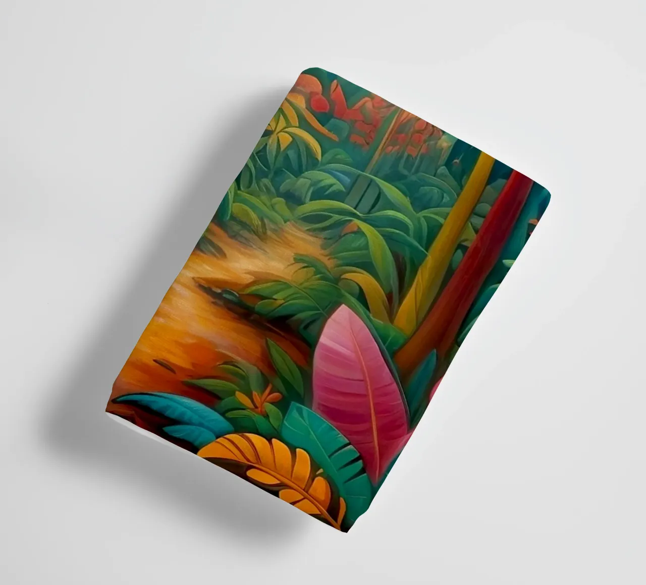 Foresta nativa colorata - Collezione tropicale asciugamano da bagno da Conde Arte