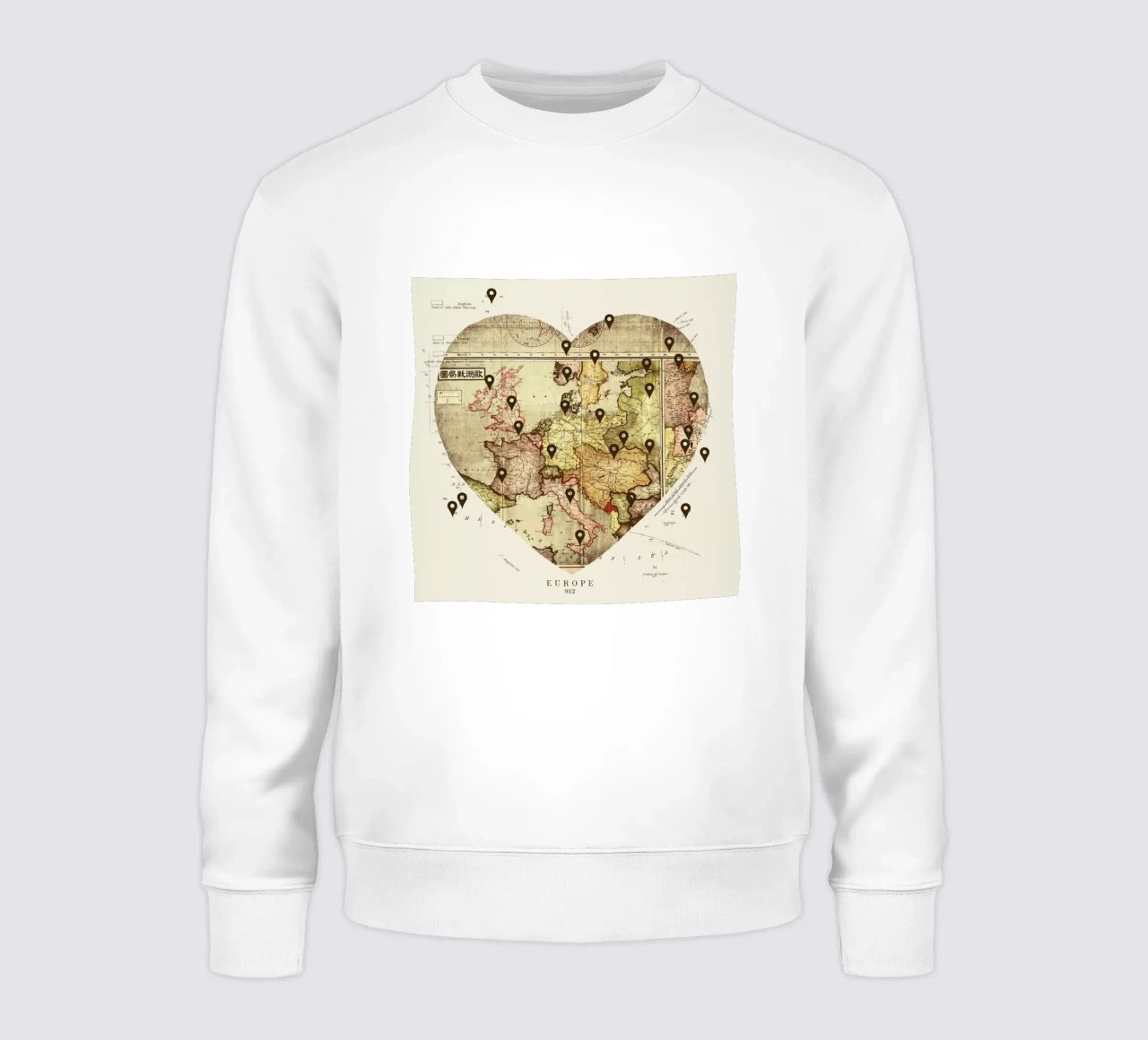 Love To Travel felpa da Tobe Fonseca