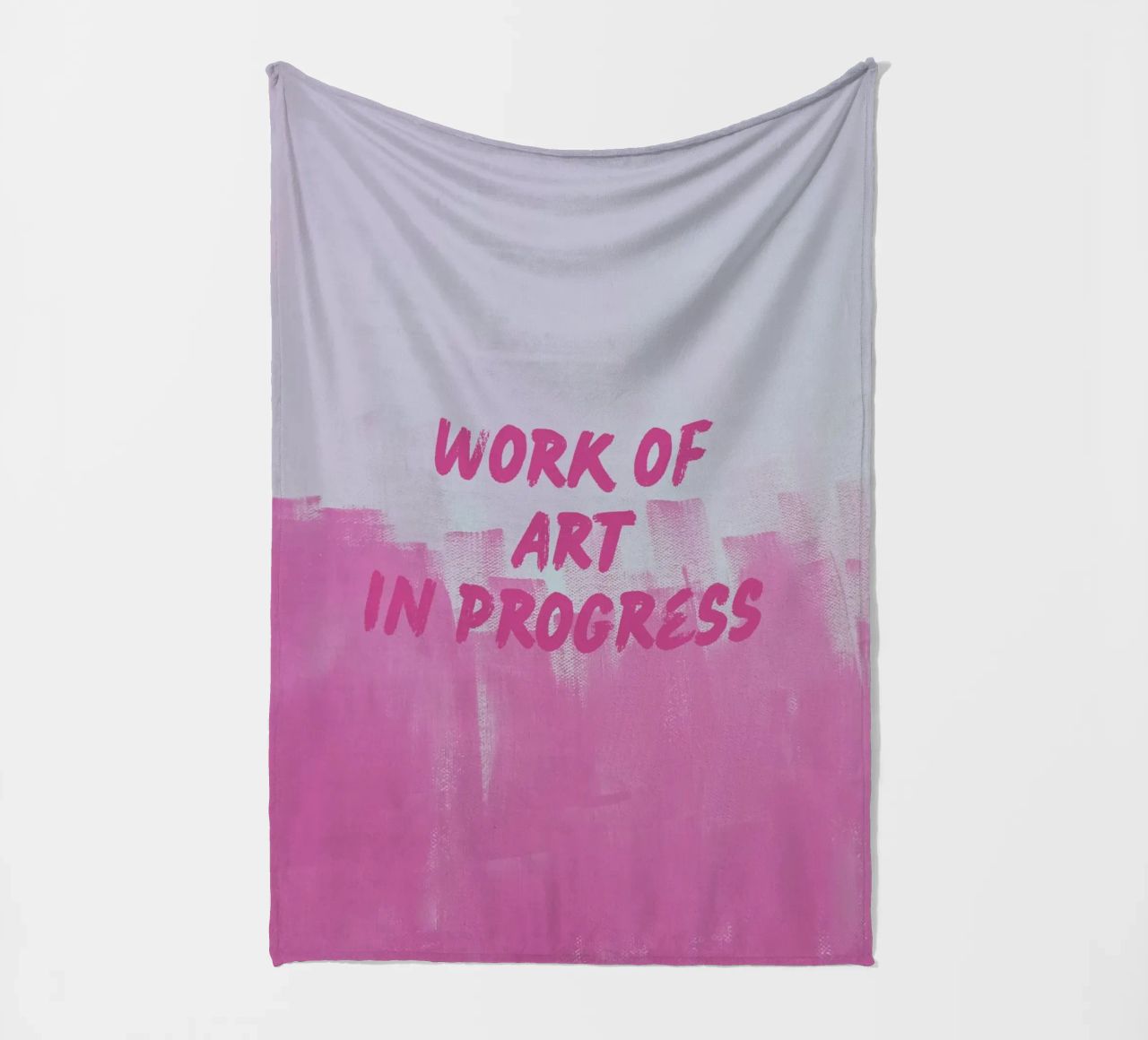 Work Of Art In Progress coperta in pile da FABOArt