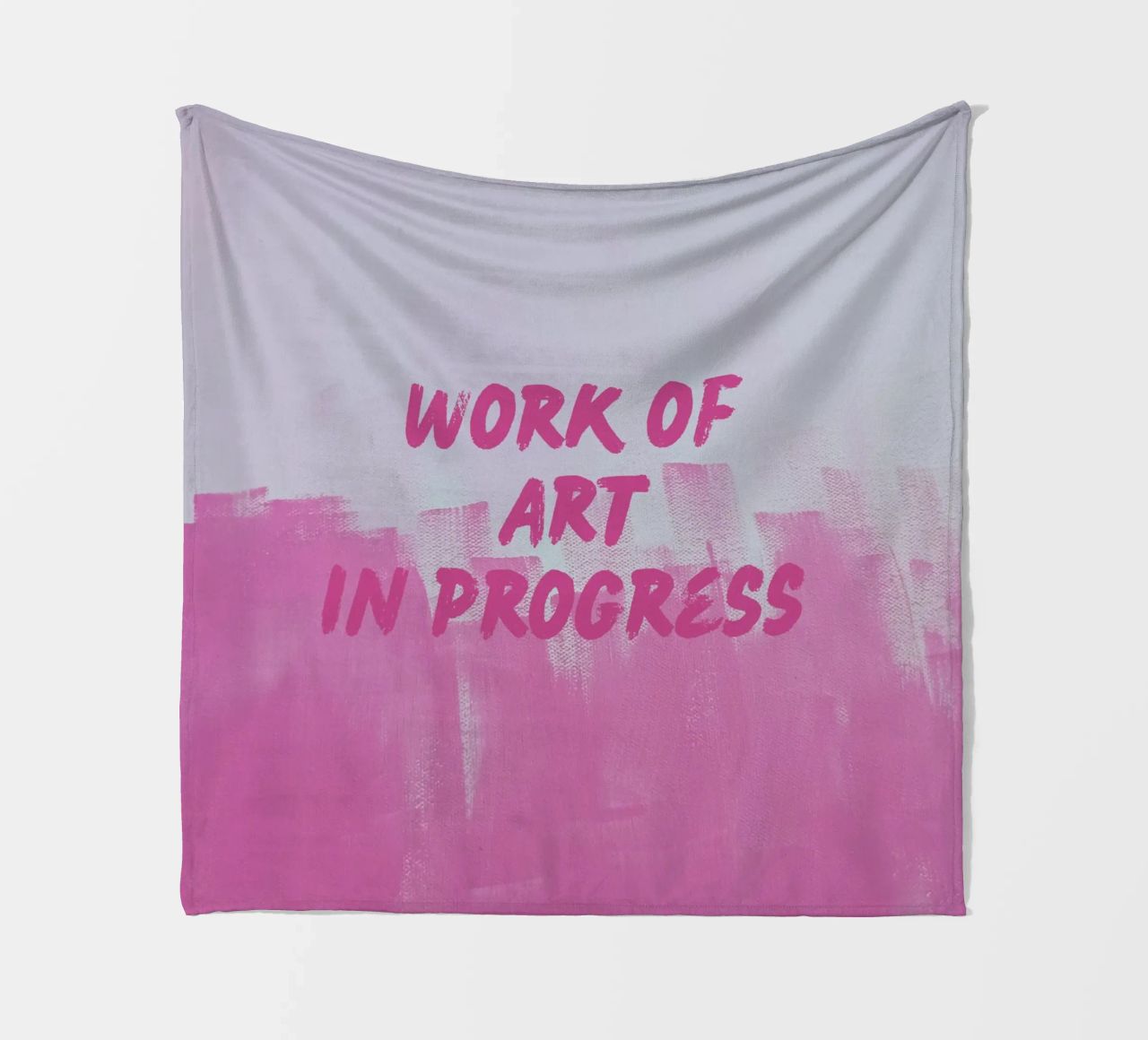 Work Of Art In Progress coperta in pile da FABOArt