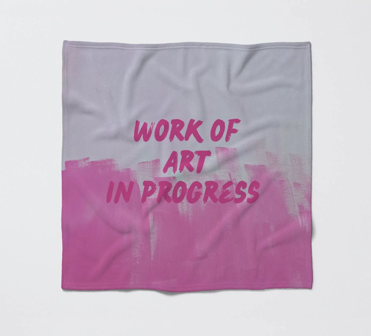 Work Of Art In Progress coperta in pile da FABOArt