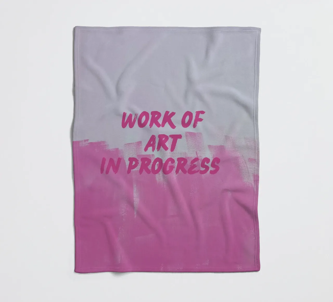 Work Of Art In Progress coperta in pile da FABOArt