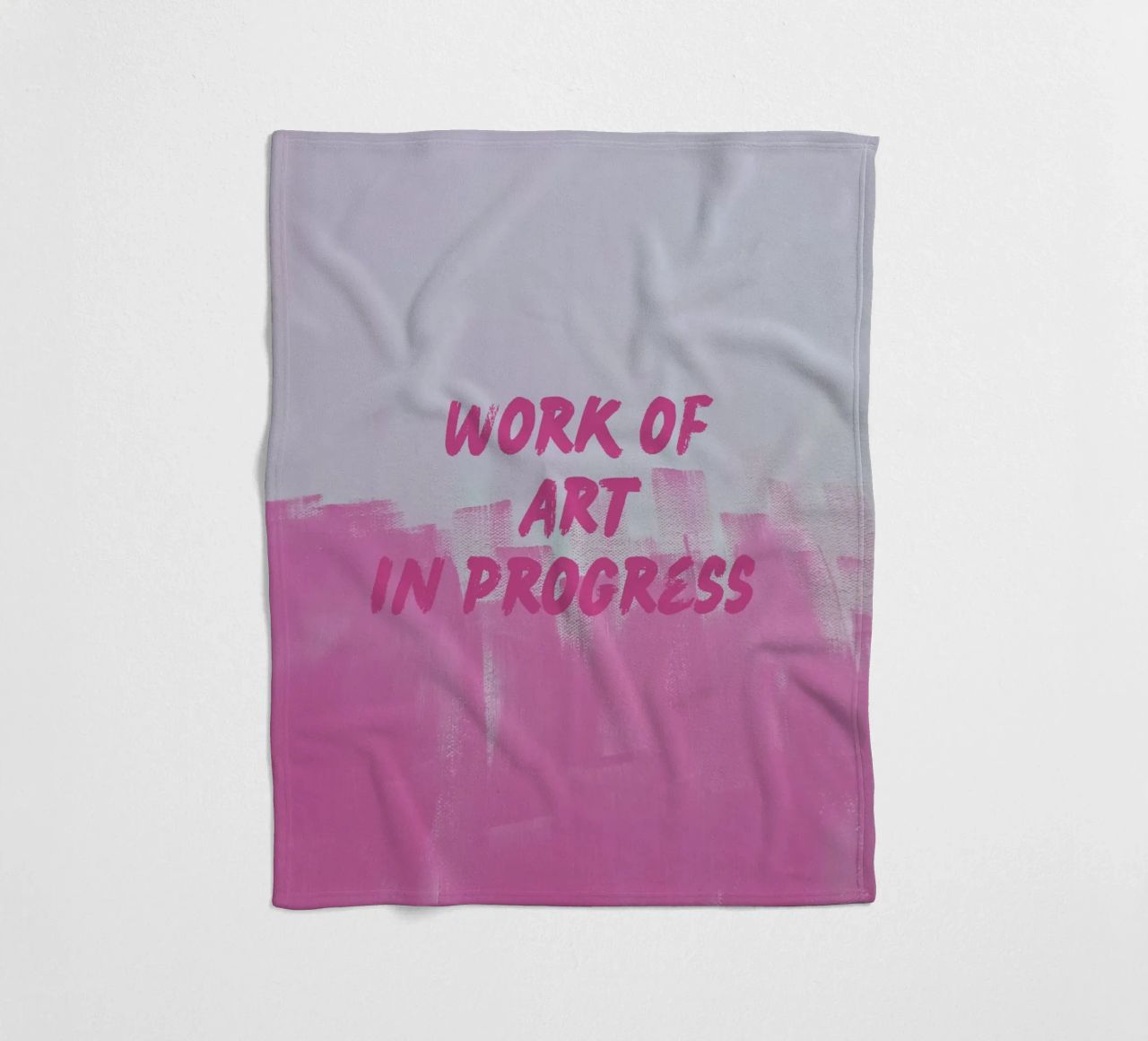 Work Of Art In Progress coperta in pile da FABOArt