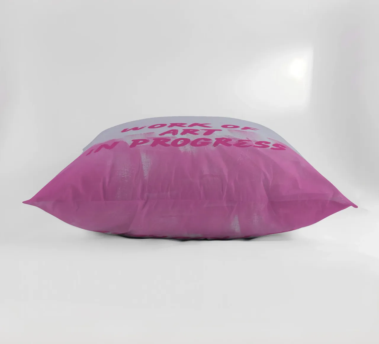 Work Of Art In Progress decorative cushion by FABOArt