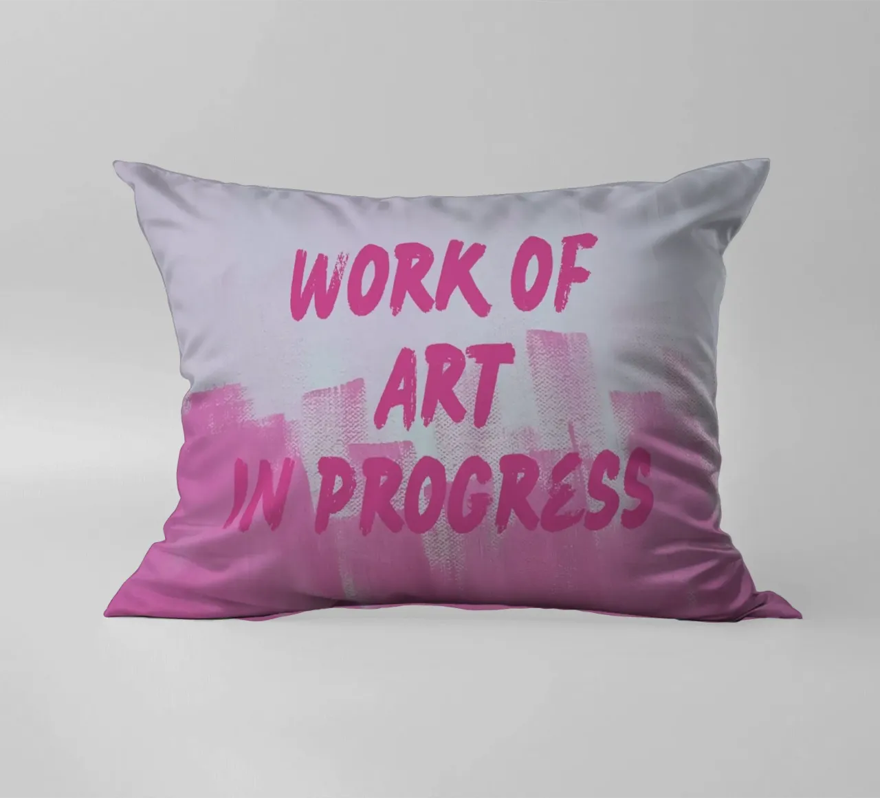 Work Of Art In Progress kussen van FABOArt