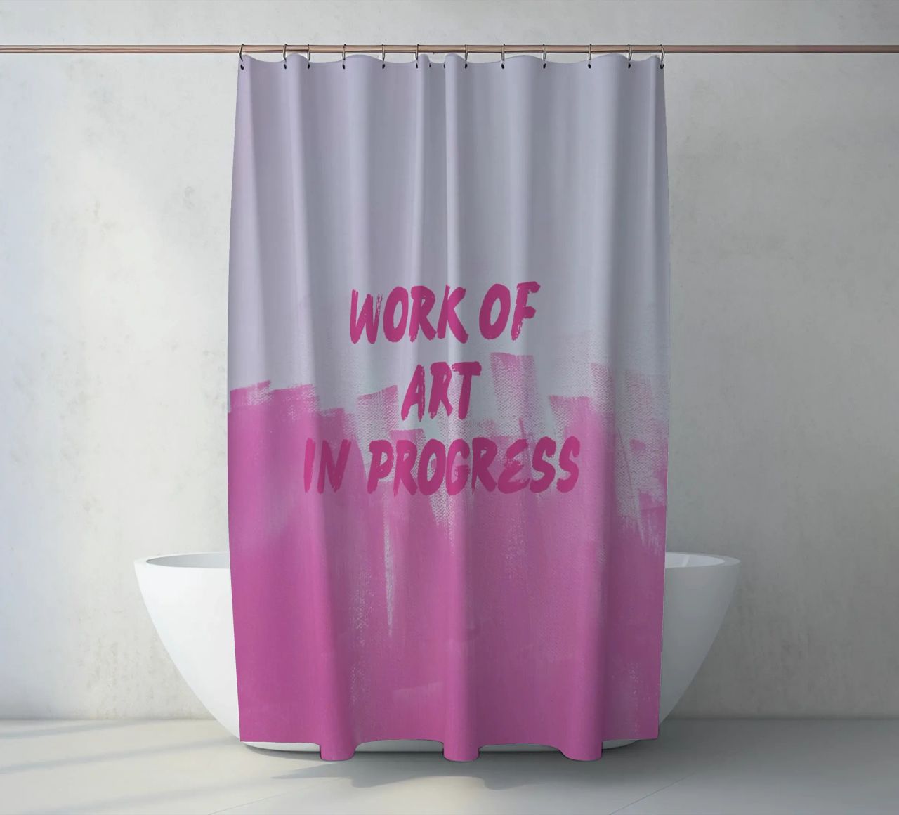 Work Of Art In Progress tenda da doccia da FABOArt