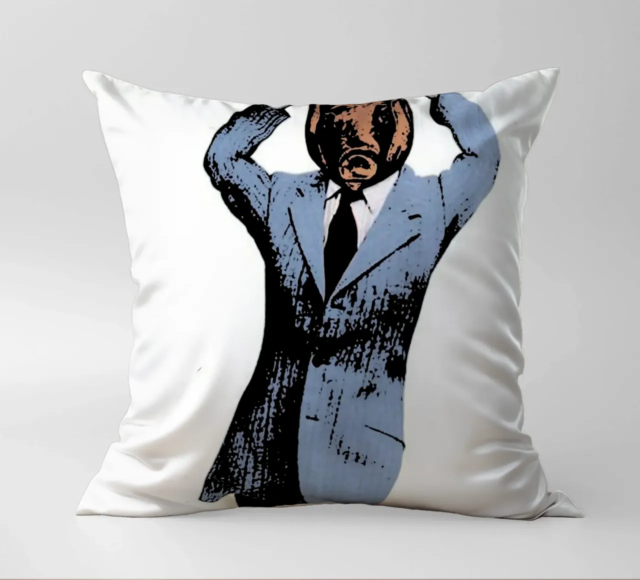 Maiale in camoscio Arte cuscino da music soul