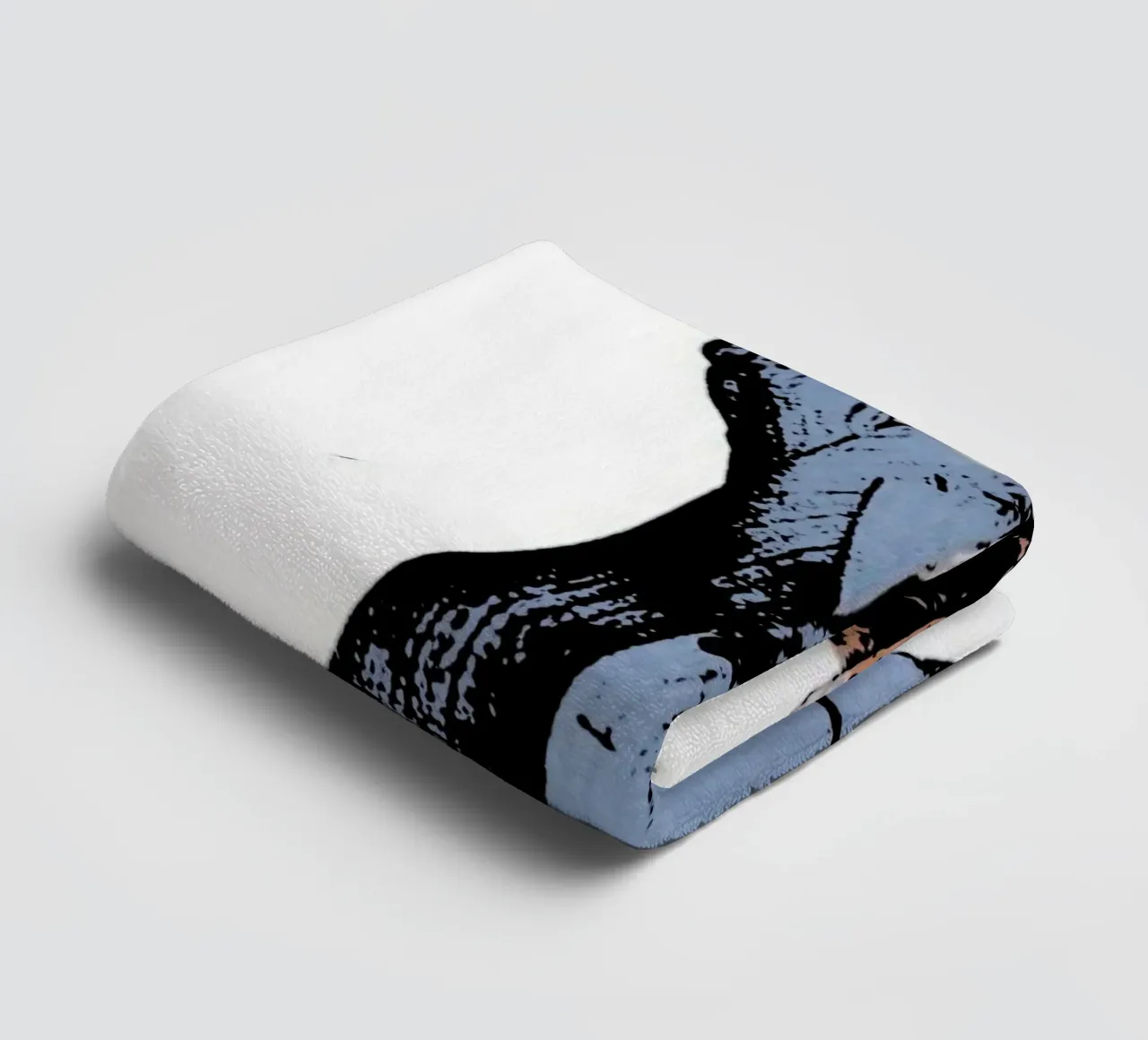 Maiale in camoscio Arte asciugamano da bagno da music soul