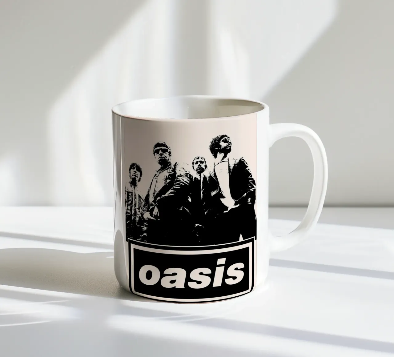 Oasis Art tazza in ceramica da music soul