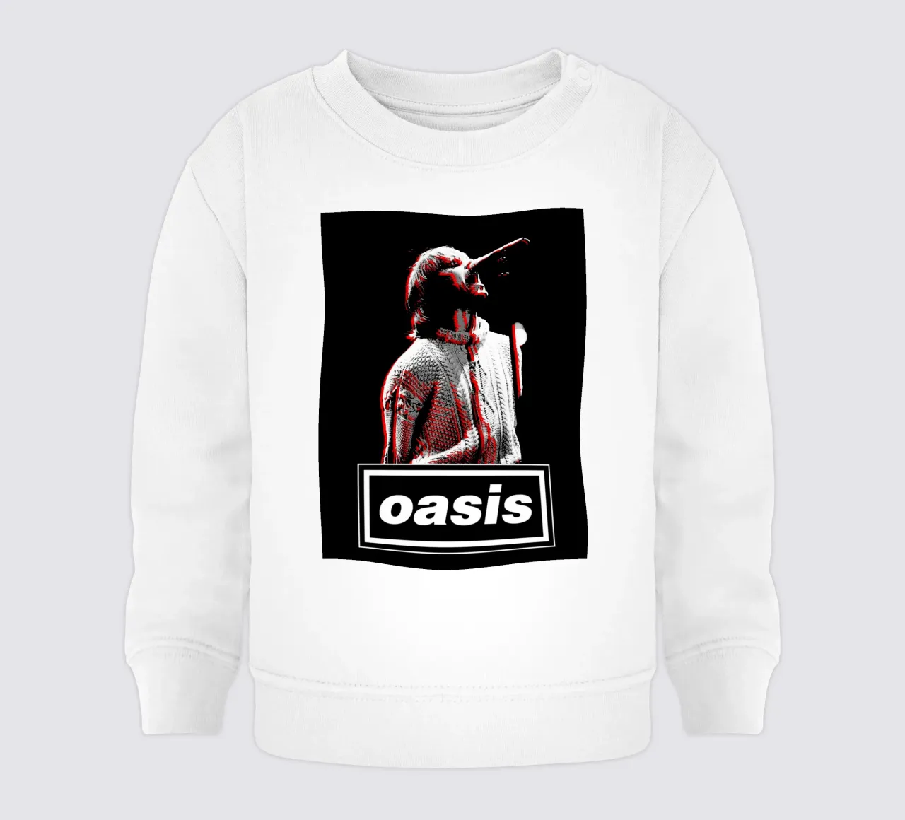 Oase 1 Kunst baby sweatshirt van music soul