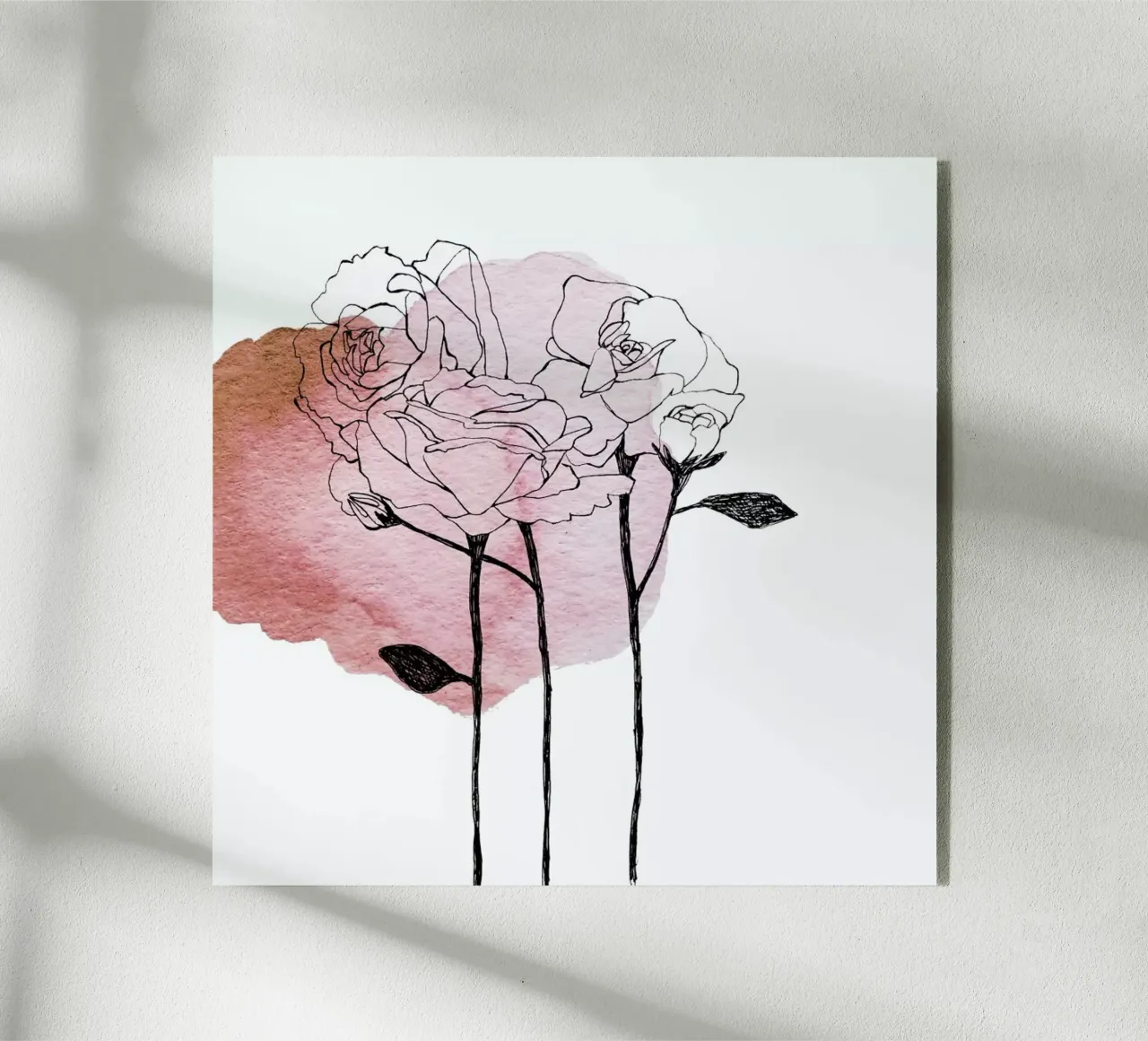 Garden Roses plexiglass da Morgan Kendall