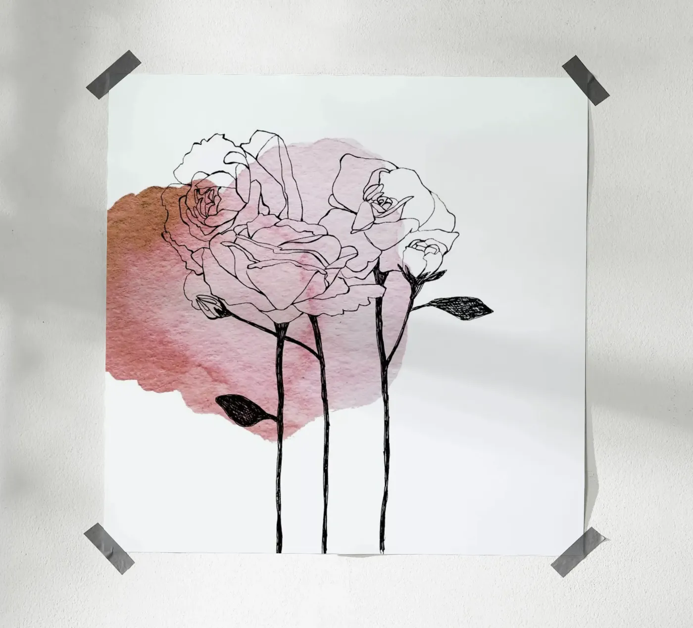 Garden Roses poster da Morgan Kendall