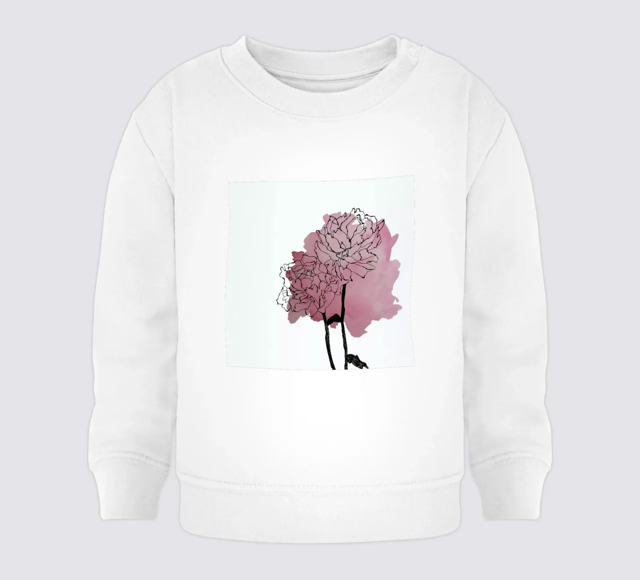 Peonies felpa neonato da Morgan Kendall