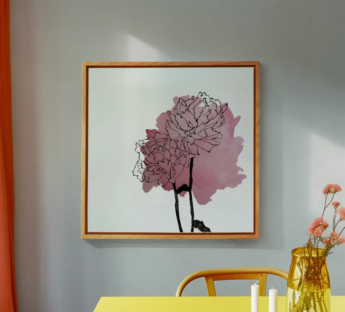 Peonies Acryl-Glas von Morgan Kendall