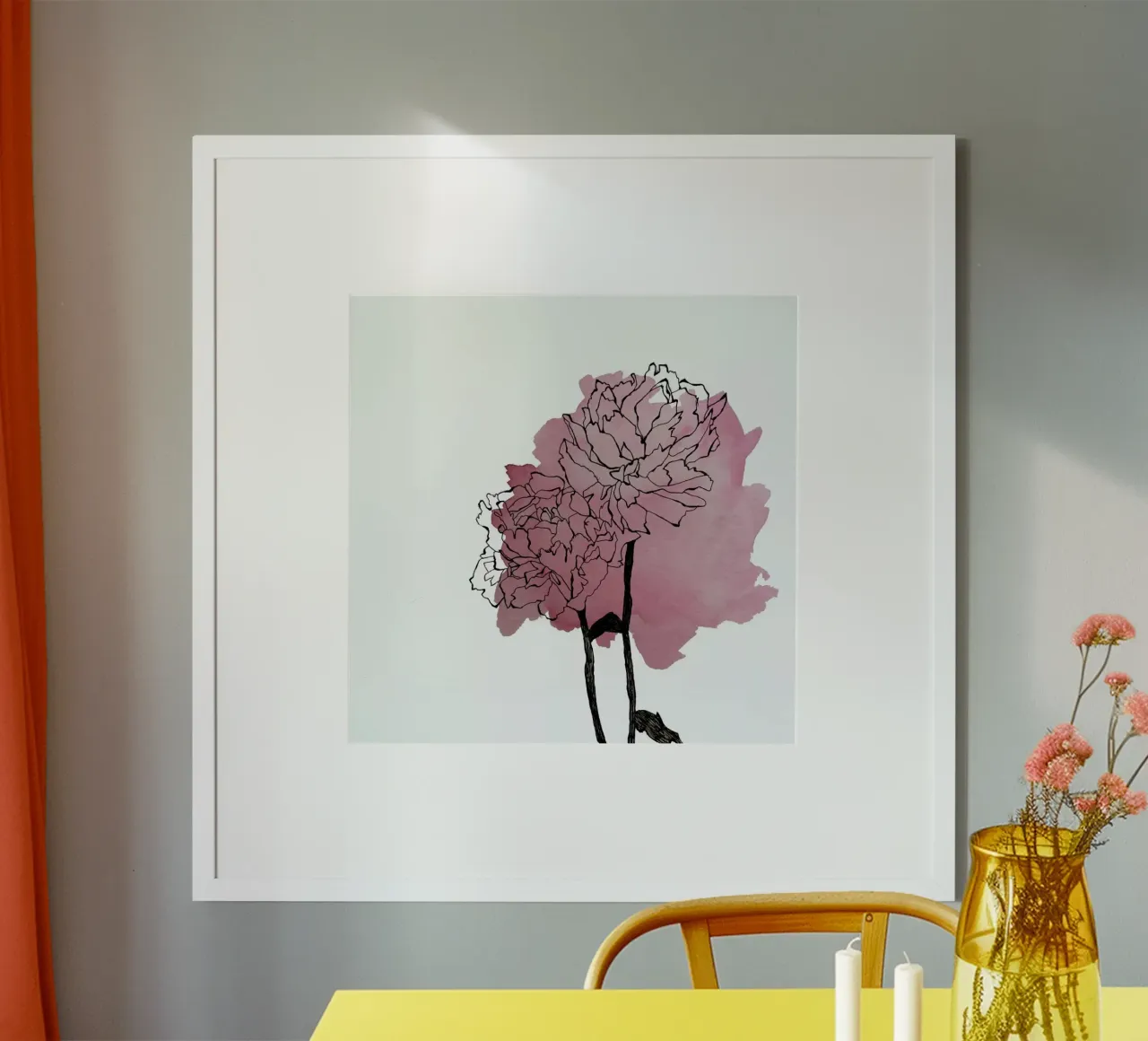 Peonies poster da Morgan Kendall