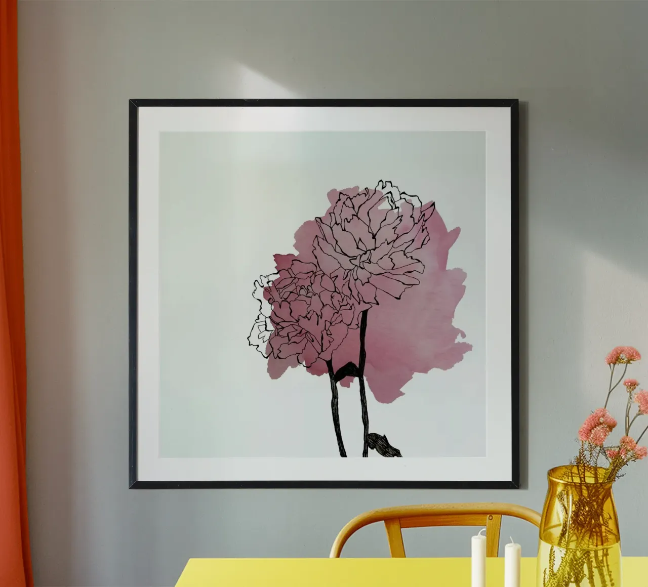 Peonies poster da Morgan Kendall
