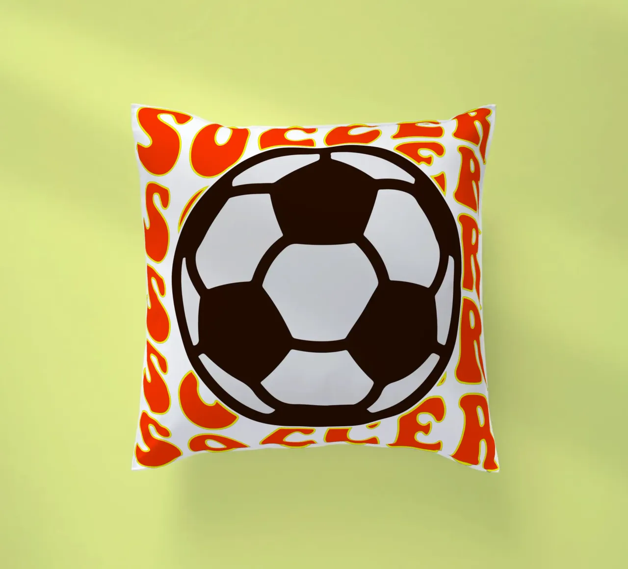 calcio art design cuscino da ririedis