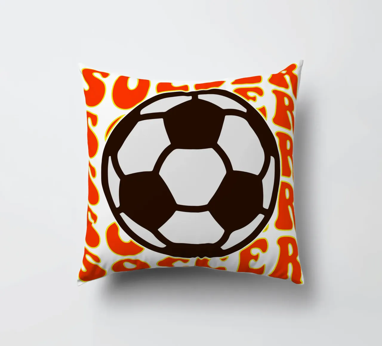 calcio art design cuscino da ririedis