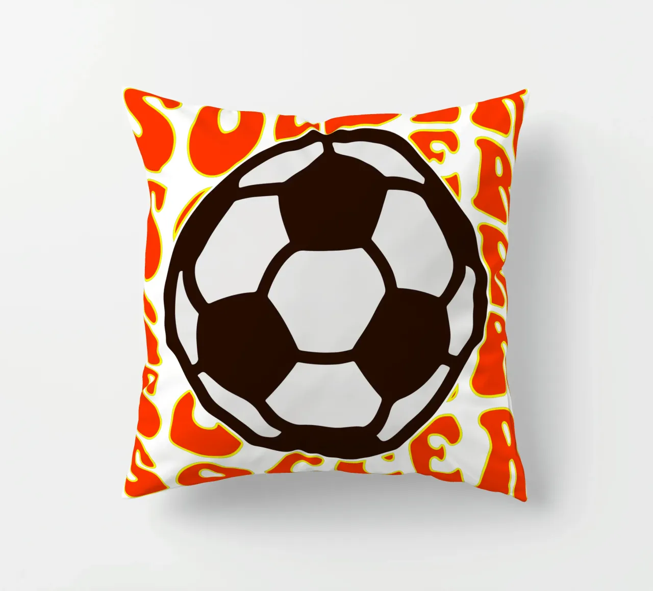 calcio art design cuscino da ririedis