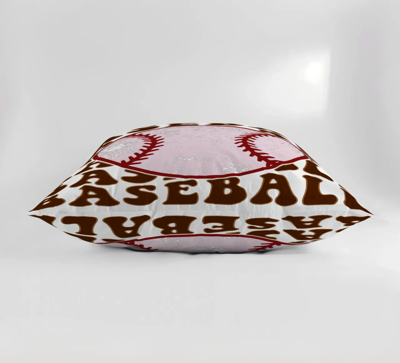 baseball art design cuscino da ririedis