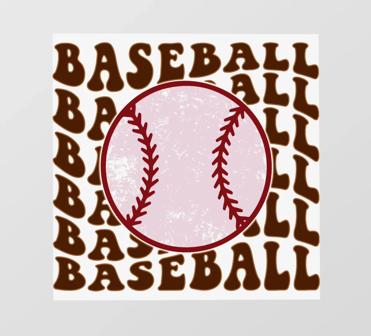 baseball art design telo in pvc da ririedis