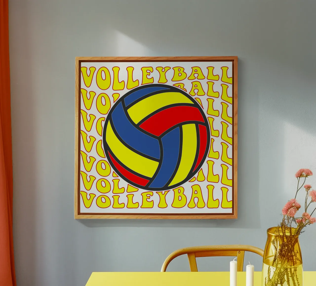 pallavolo art design plexiglass da ririedis